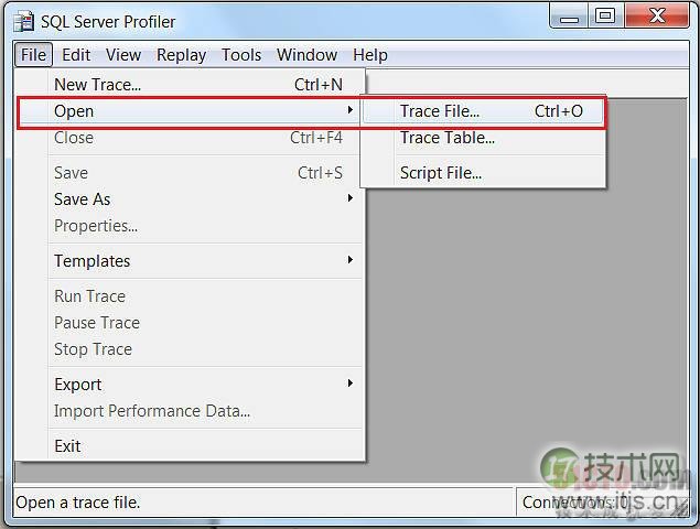 全面掌握SQL Profiler系列2:快速使用(1)(图6) 全面掌握SQL Profiler系列2:快速使用(1)(图6)