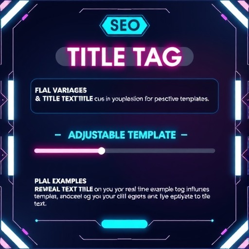 Dynamic Title Tags:个性化模板与变量的革命性应用(图1) Dynamic Title Tags:个性化模板与变量的革命性应用(图1)