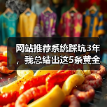 网站推荐系统踩坑3年，我总结出这5条黄金法则（图3）
