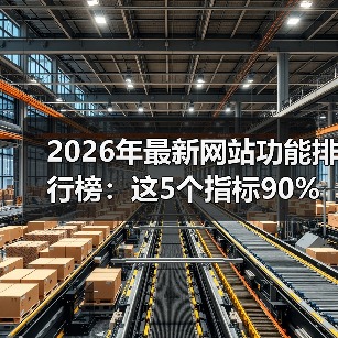 2026年最新网站功能排行榜：这5个指标90%的人看错了（图4）