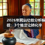 2026年网站功能分析模板：3个维度让转化率飙升172%（图4）