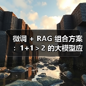 微调 + RAG 组合方案:1+1>2 的大模型应用技巧(图2) 微调 + RAG 组合方案:1+1>2 的大模型应用技巧(图2)
