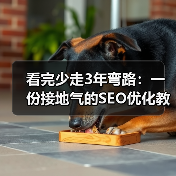 看完少走3年弯路:一份接地气的SEO优化教程(图4) 看完少走3年弯路:一份接地气的SEO优化教程(图4)