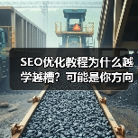 SEO优化教程为什么越学越糟?可能是你方向错了(图1) SEO优化教程为什么越学越糟?可能是你方向错了(图1)