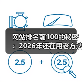 网站排名前100的秘密：2026年还在用老方法就输了