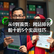 从0到首页：网站排名前十的5个实战技巧（图3）