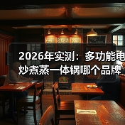 2026年实测：多功能电炒煮蒸一体锅哪个品牌好？看完少走3年弯路（图2）