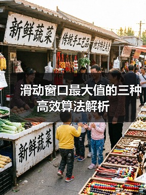 滑动窗口最大值的三种高效算法解析(图1) 滑动窗口最大值的三种高效算法解析(图1)
