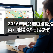 2026年网站选项终极指南:选错3次后我总结的8条血泪经验(图3) 2026年网站选项终极指南:选错3次后我总结的8条血泪经验(图3)