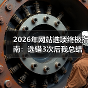 2026年网站选项终极指南:选错3次后我总结的8条血泪经验(图2) 2026年网站选项终极指南:选错3次后我总结的8条血泪经验(图2)