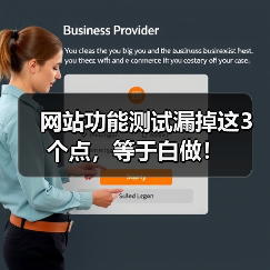 网站功能测试漏掉这3个点,等于白做!(图2) 网站功能测试漏掉这3个点,等于白做!(图2)