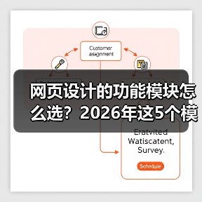 网页设计的功能模块怎么选?2026年这5个模块让转化率飙升87%(图1) 网页设计的功能模块怎么选?2026年这5个模块让转化率飙升87%(图1)