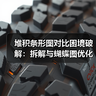 堆积条形图对比困境破解：拆解与蝴蝶图优化策略（图4）