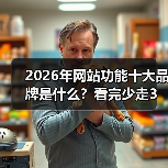 2026年网站功能十大品牌是什么？看完少走3年弯路（图3）