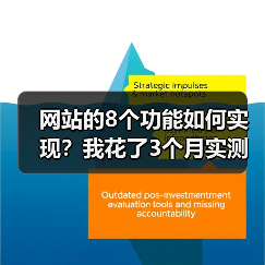 网站的8个功能如何实现?我花了3个月实测出这份清单(图4) 网站的8个功能如何实现?我花了3个月实测出这份清单(图4)