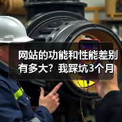 网站的功能和性能差别有多大?我踩坑3个月后终于搞明白了(图1) 网站的功能和性能差别有多大?我踩坑3个月后终于搞明白了(图1)
