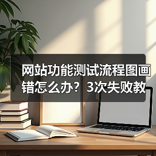 网站功能测试流程图画错怎么办？3次失败教训全暴露（图4）