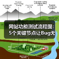 网站功能测试流程图:5个关键节点让Bug无处藏身(图1) 网站功能测试流程图:5个关键节点让Bug无处藏身(图1)