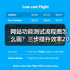 网站功能测试流程图怎么画?三步提升效率200%(图4) 网站功能测试流程图怎么画?三步提升效率200%(图4)