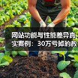 网站功能与性能差异真实案例：30万亏掉的教训（图3）