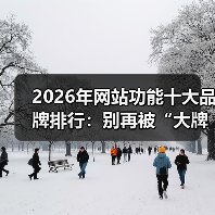 2026年网站功能十大品牌排行:别再被“大牌”割韭菜了!(图3) 2026年网站功能十大品牌排行:别再被“大牌”割韭菜了!(图3)