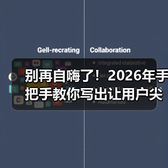 别再自嗨了!2026年手把手教你写出让用户尖叫的网站功能介绍(图4) 别再自嗨了!2026年手把手教你写出让用户尖叫的网站功能介绍(图4)