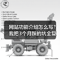 网站功能介绍怎么写？我把3个月踩的坑全复盘了一遍