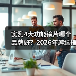 实测4大功能镜片哪个品牌好?2026年避坑指南(图3) 实测4大功能镜片哪个品牌好?2026年避坑指南(图3)