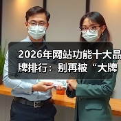 2026年网站功能十大品牌排行：别再被“大牌”忽悠了！