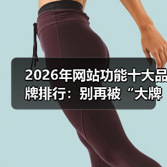 2026年网站功能十大品牌排行：别再被“大牌”忽悠了！（图2）
