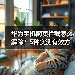 华为手机网页拦截怎么解除?5种实测有效方法(图1) 华为手机网页拦截怎么解除?5种实测有效方法(图1)