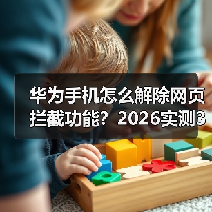 华为手机怎么解除网页拦截功能？2026实测3种方法（图4）