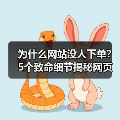 为什么网站没人下单？5个致命细节揭秘网页设计陷阱