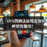DFS回溯法如何高效判断矩阵路径？