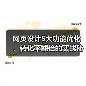 网页设计5大功能优化，转化率翻倍的实战秘诀（图2）