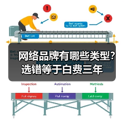 网络品牌有哪些类型？选错等于白费三年（图2）