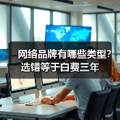 网络品牌有哪些类型？选错等于白费三年（图3）