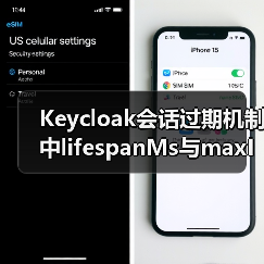 Keycloak会话过期机制中lifespanMs与maxIdleTimeMs如何区分？