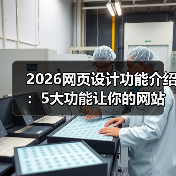 2026网页设计功能介绍：5大功能让你的网站转化率提升87%（图3）