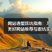 网站选型踩坑指南:3类好网站推荐与避坑实录(图2) 网站选型踩坑指南:3类好网站推荐与避坑实录(图2)