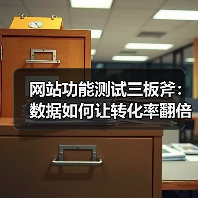 网站功能测试三板斧:数据如何让转化率翻倍?(图1) 网站功能测试三板斧:数据如何让转化率翻倍?(图1)