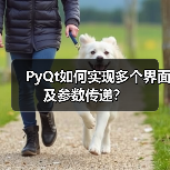 PyQt如何实现多个界面及参数传递?(图3) PyQt如何实现多个界面及参数传递?(图3)