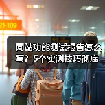 网站功能测试报告怎么写？5个实测技巧彻底排除Bug（图3）