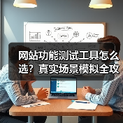 网站功能测试工具怎么选?真实场景模拟全攻略(图3) 网站功能测试工具怎么选?真实场景模拟全攻略(图3)