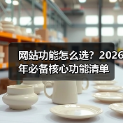 网站功能怎么选？2026年必备核心功能清单