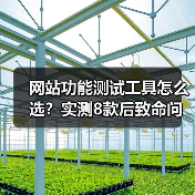 网站功能测试工具怎么选?实测8款后致命问题全暴露(图2) 网站功能测试工具怎么选?实测8款后致命问题全暴露(图2)