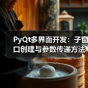 PyQt多界面开发：子窗口创建与参数传递方法（图2）