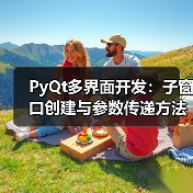 PyQt多界面开发：子窗口创建与参数传递方法（图3）