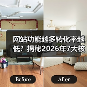 网站功能越多转化率越低？揭秘2026年7大核心模块如何决定生死（图3）