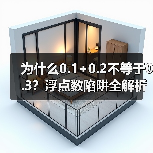 为什么0.1+0.2不等于0.3?浮点数陷阱全解析(图4) 为什么0.1+0.2不等于0.3?浮点数陷阱全解析(图4)
